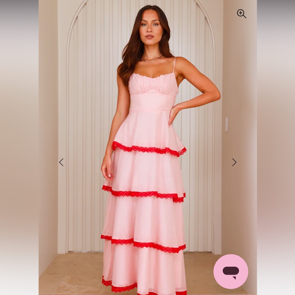 Ethereal Magic Maxi Dress Pink